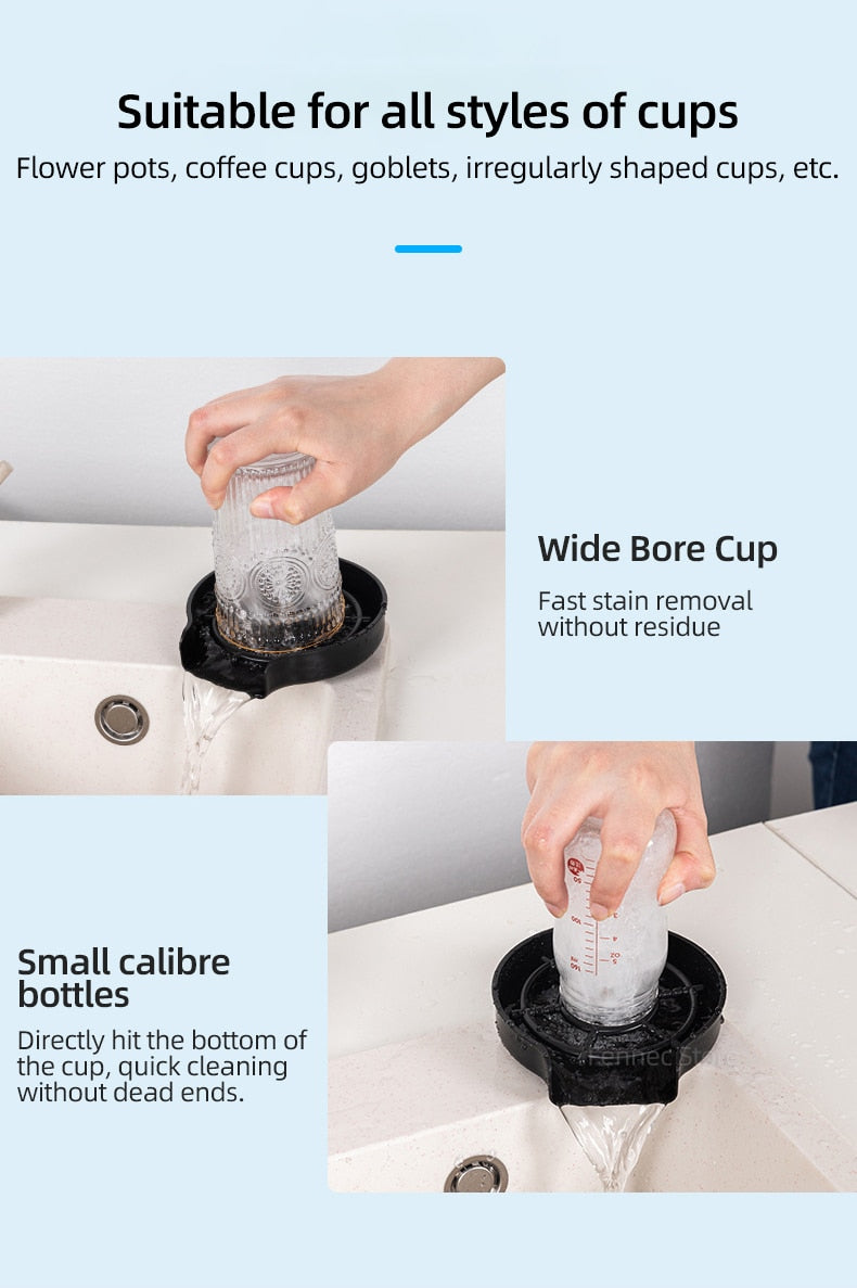 High Pressure Faucet Glass Rinser